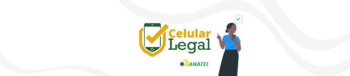 Logo Celular Legal - logo Anatel
